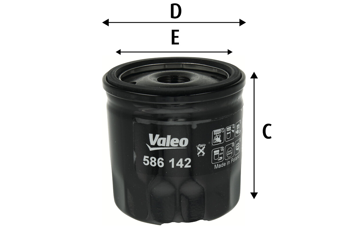 Filtro olio - 586142 VALEO